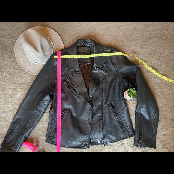 Like New Blank NYC Vegan Leather Jacket with Black Hardware - Picture 7 of 7